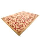 Modcar 9'9'' X 14'0'' Hand-Knotted Wool Rug 9'9'' x 14'0'' (293 X 420) / Gold / Red