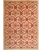 Modcar 9'9'' X 14'0'' Hand-Knotted Wool Rug 9'9'' x 14'0'' (293 X 420) / Gold / Red