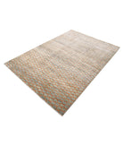 Modcar 5'5'' X 7'10'' Hand-Knotted Wool Rug 5'5'' x 7'10'' (163 X 235) / Multi / N/A