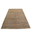 Modcar 5'5'' X 7'10'' Hand-Knotted Wool Rug 5'5'' x 7'10'' (163 X 235) / Multi / N/A