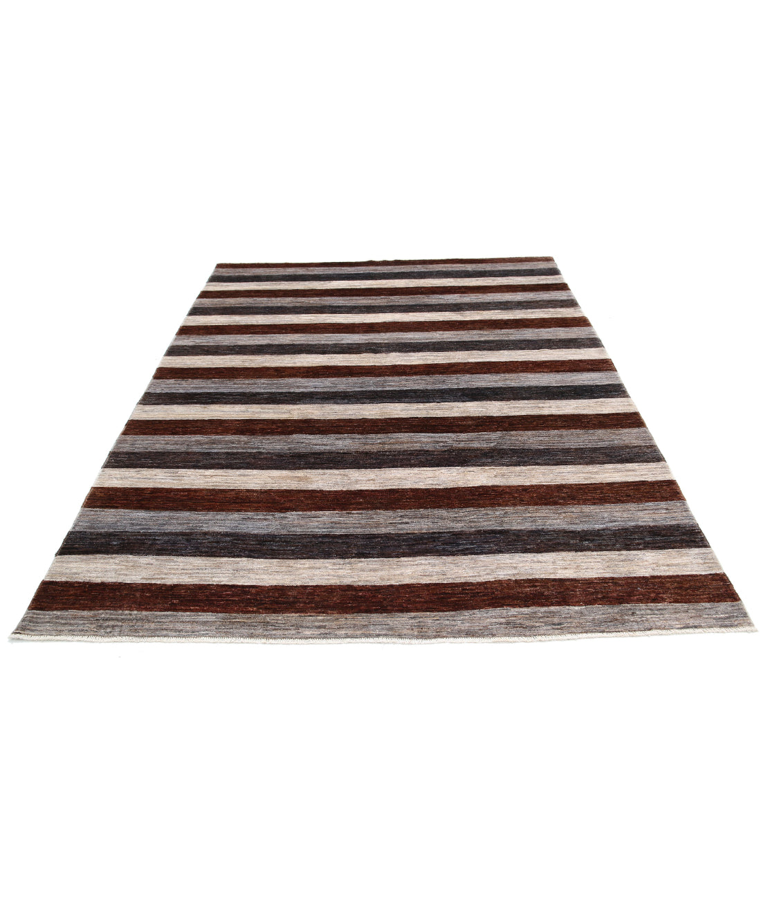 Modcar 6'5'' X 8'0'' Hand-Knotted Wool Rug 6'5'' x 8'0'' (193 X 240) / Multi / N/A