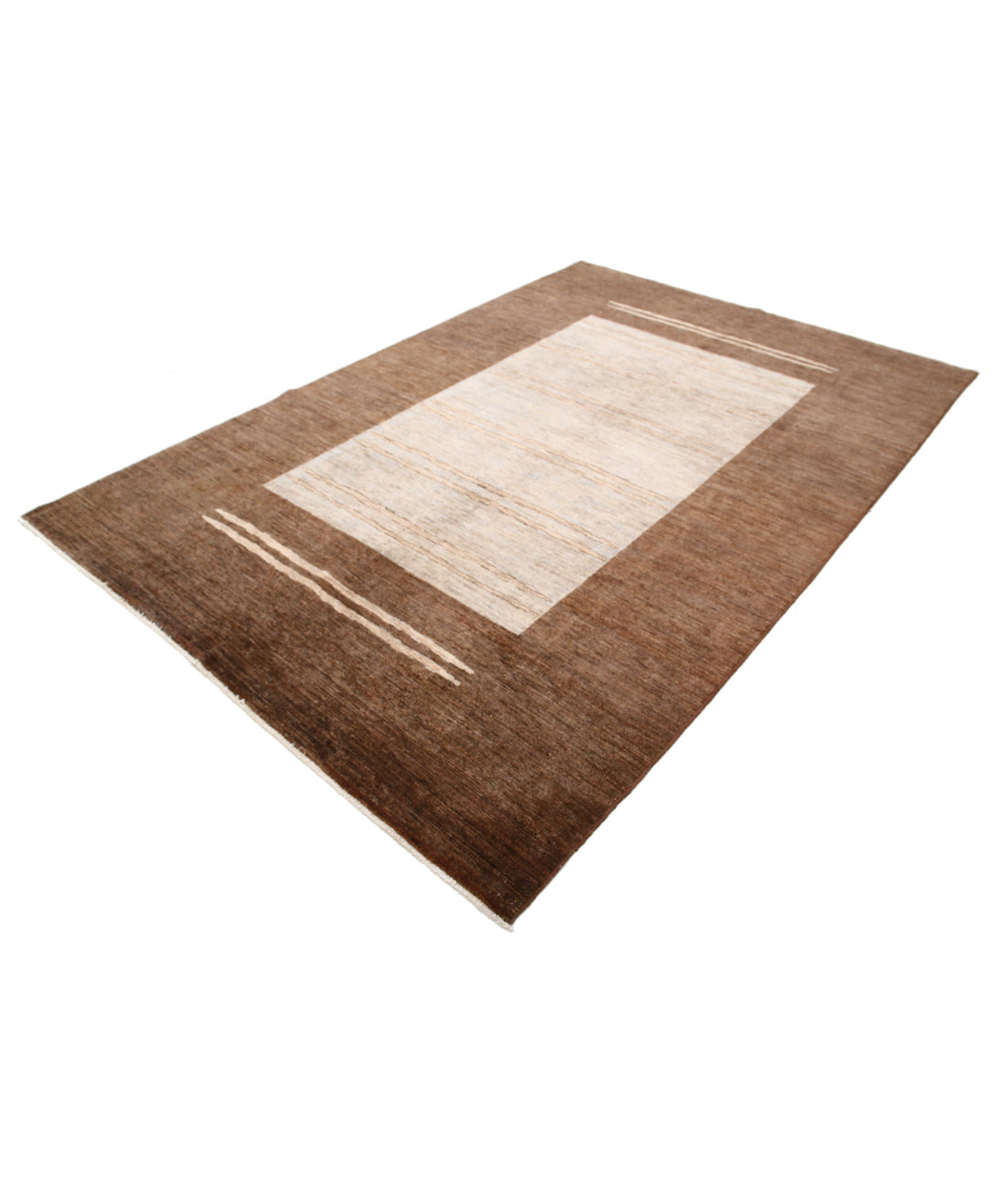 Modcar 6'5'' X 9'5'' Hand-Knotted Wool Rug 6'5'' x 9'5'' (193 X 283) / Multi / N/A