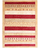 Modcar 5'8'' X 7'8'' Hand-Knotted Wool Rug 5'8'' x 7'8'' (170 X 230) / Multi / N/A