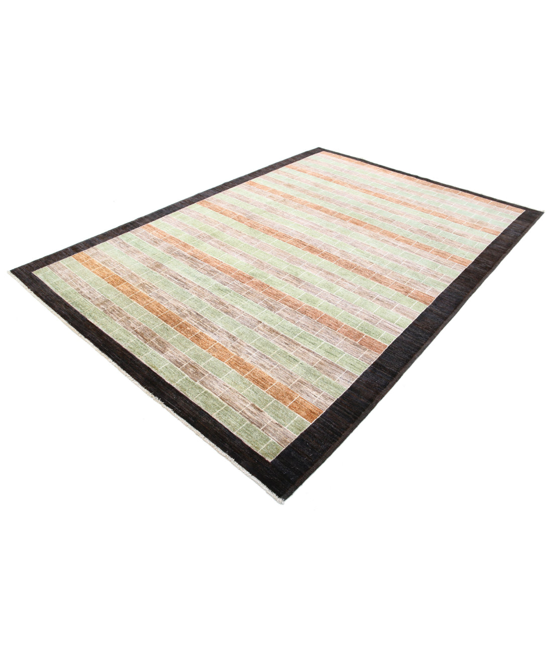 Modcar 6'8'' X 9'4'' Hand-Knotted Wool Rug 6'8'' x 9'4'' (200 X 280) / Multi / N/A