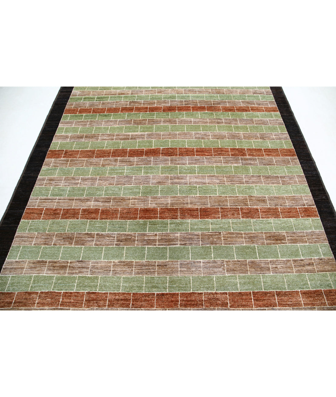 Modcar 6'8'' X 9'4'' Hand-Knotted Wool Rug 6'8'' x 9'4'' (200 X 280) / Multi / N/A