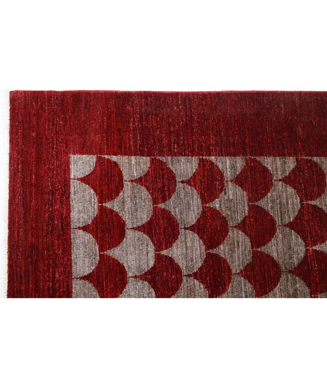 Modcar 7'0'' X 9'2'' Hand-Knotted Wool Rug 7'0'' x 9'2'' (210 X 275) / Multi / N/A