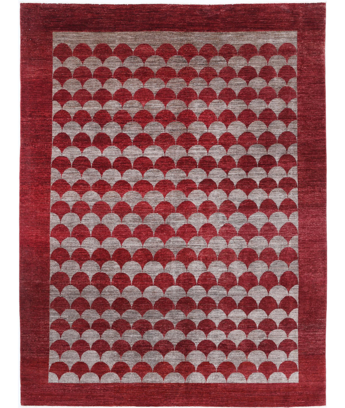 Modcar 7'0'' X 9'2'' Hand-Knotted Wool Rug 7'0'' x 9'2'' (210 X 275) / Multi / N/A