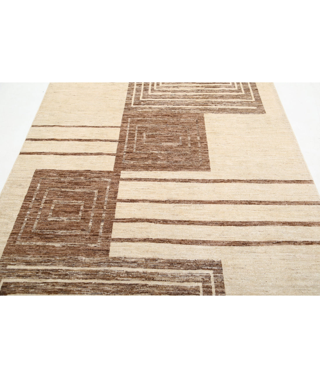 Modcar 5'7'' X 8'3'' Hand-Knotted Wool Rug 5'7'' x 8'3'' (168 X 248) / Multi / N/A