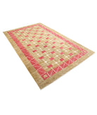 Modcar 5'8'' X 8'11'' Hand-Knotted Wool Rug 5'8'' x 8'11'' (170 X 268) / Multi / N/A