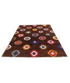 Modcar 6'4'' X 8'3'' Hand-Knotted Wool Rug 6'4'' x 8'3'' (190 X 248) / Multi / N/A