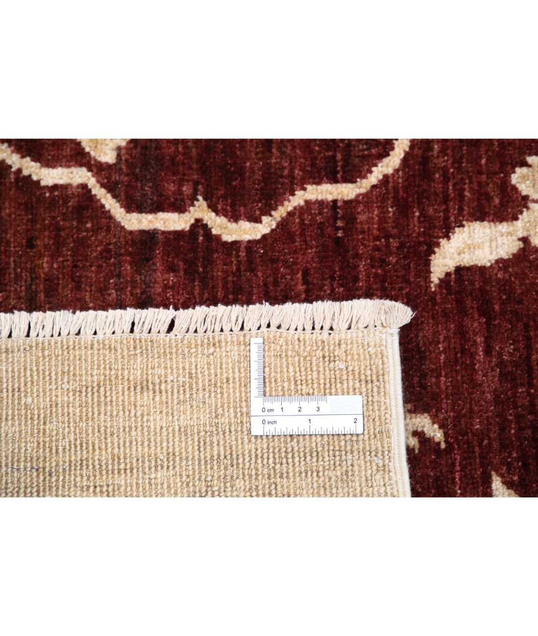 Modcar 6'8'' X 9'7'' Hand-Knotted Wool Rug 6'8'' x 9'7'' (200 X 288) / Beige / N/A