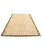 Modcar 5'11'' X 8'7'' Hand-Knotted Wool Rug 5'11'' x 8'7'' (178 X 258) / Beige / N/A