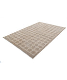 Modcar 6'4'' X 9'5'' Hand-Knotted Wool Rug 6'4'' x 9'5'' (190 X 283) / Beige / N/A