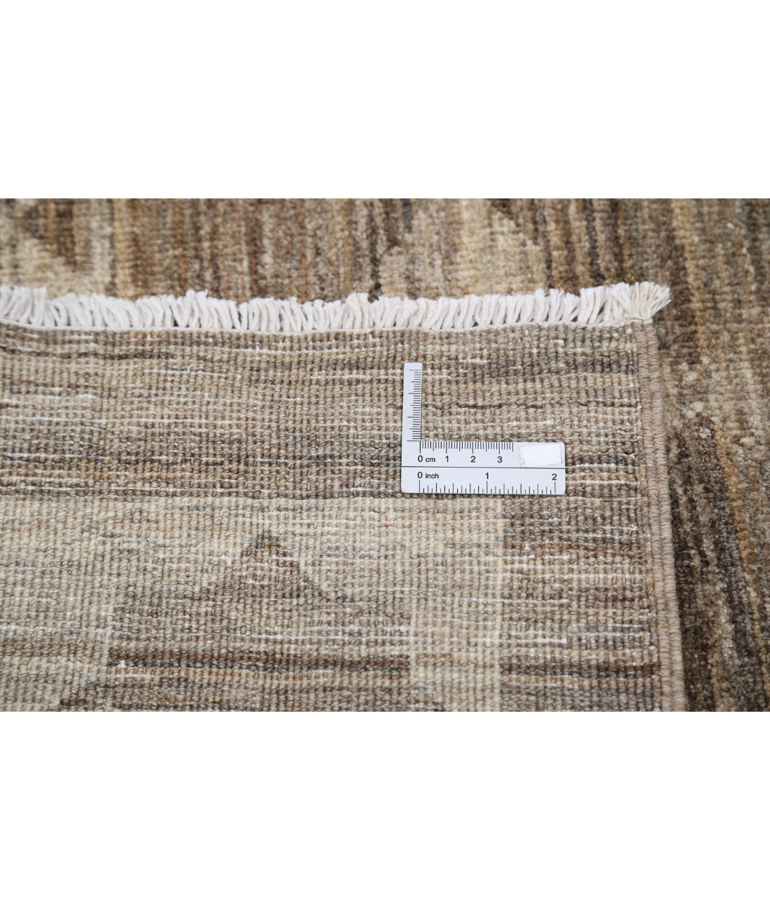 Modcar 6'4'' X 9'5'' Hand-Knotted Wool Rug 6'4'' x 9'5'' (190 X 283) / Beige / N/A