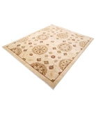 Modcar 6'6'' X 7'10'' Hand-Knotted Wool Rug 6'6'' x 7'10'' (195 X 235) / Beige / N/A