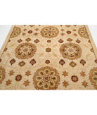 Modcar 6'6'' X 7'10'' Hand-Knotted Wool Rug 6'6'' x 7'10'' (195 X 235) / Beige / N/A