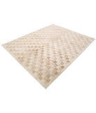 Modcar 6'5'' X 7'11'' Hand-Knotted Wool Rug 6'5'' x 7'11'' (193 X 238) / Beige / N/A