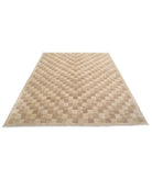 Modcar 6'5'' X 7'11'' Hand-Knotted Wool Rug 6'5'' x 7'11'' (193 X 238) / Beige / N/A