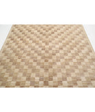 Modcar 6'5'' X 7'11'' Hand-Knotted Wool Rug 6'5'' x 7'11'' (193 X 238) / Beige / N/A