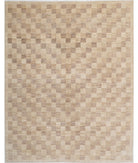 Modcar 6'5'' X 7'11'' Hand-Knotted Wool Rug 6'5'' x 7'11'' (193 X 238) / Beige / N/A