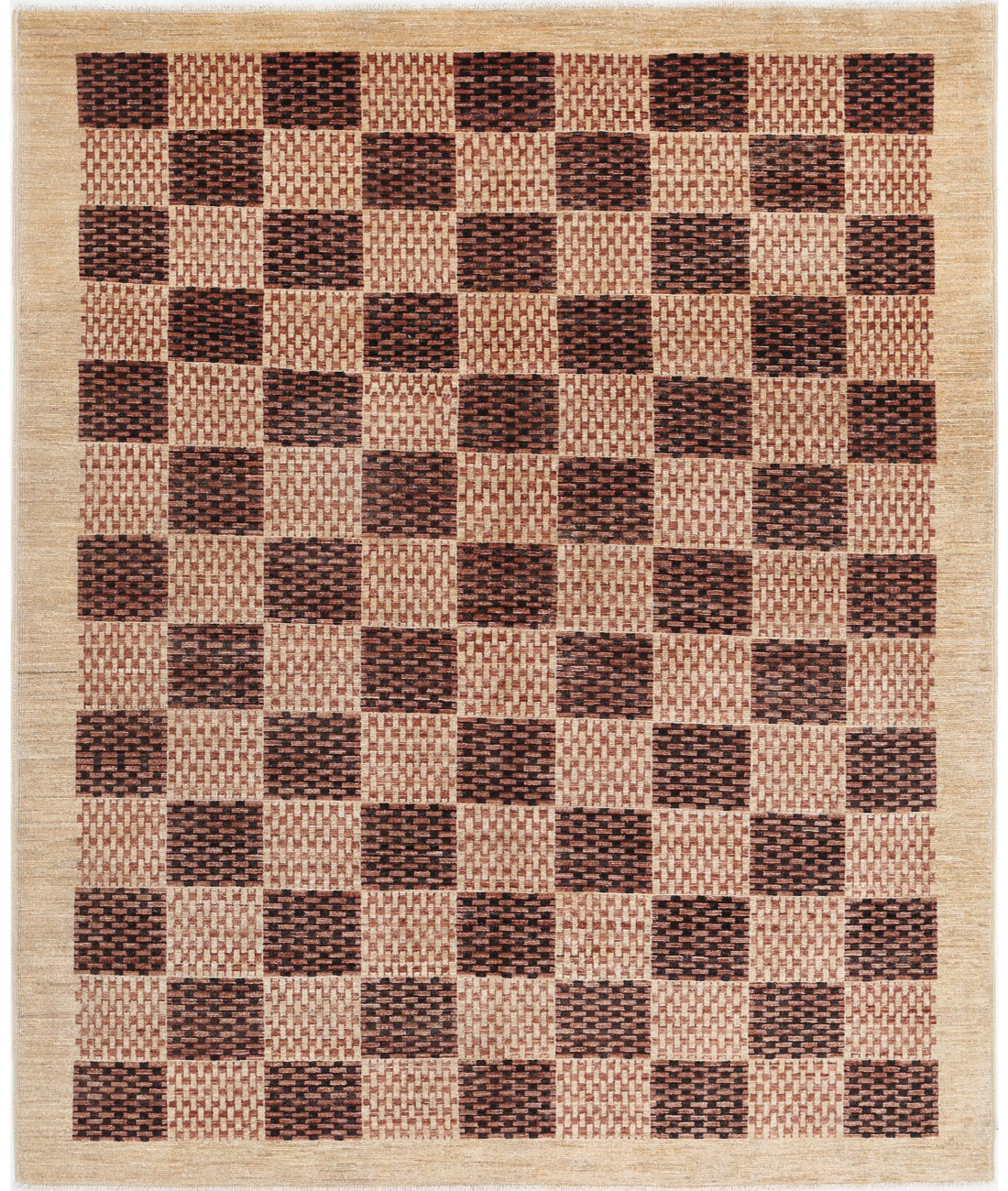 Modcar 5'3'' X 6'6'' Hand-Knotted Wool Rug 5'3'' x 6'6'' (158 X 195) / Multi / N/A