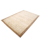 Modcar 6'0'' X 8'7'' Hand-Knotted Wool Rug 6'0'' x 8'7'' (180 X 258) / Beige / N/A