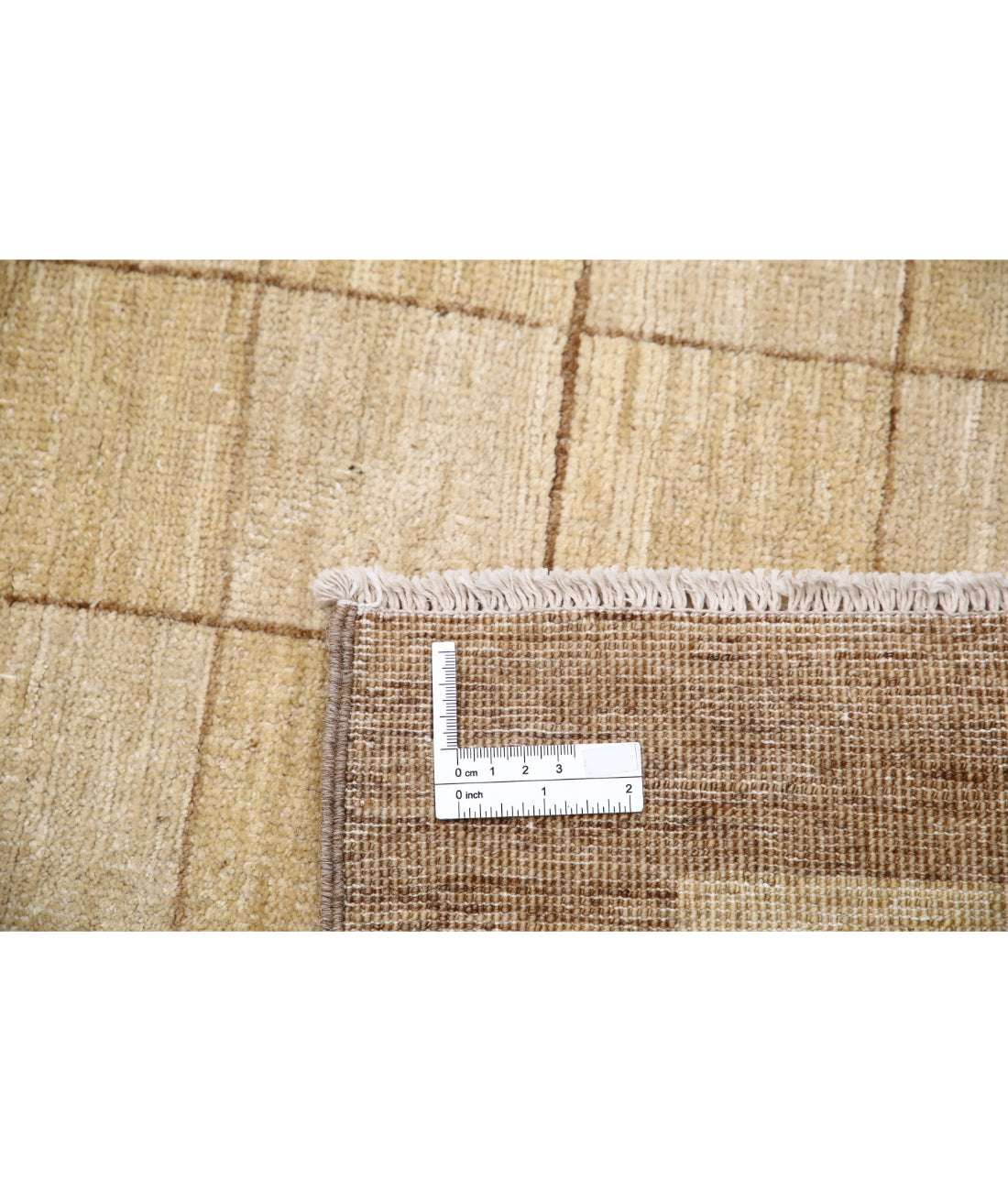 Modcar 6'0'' X 8'7'' Hand-Knotted Wool Rug 6'0'' x 8'7'' (180 X 258) / Beige / N/A