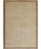 Modcar 6'0'' X 8'7'' Hand-Knotted Wool Rug 6'0'' x 8'7'' (180 X 258) / Beige / N/A