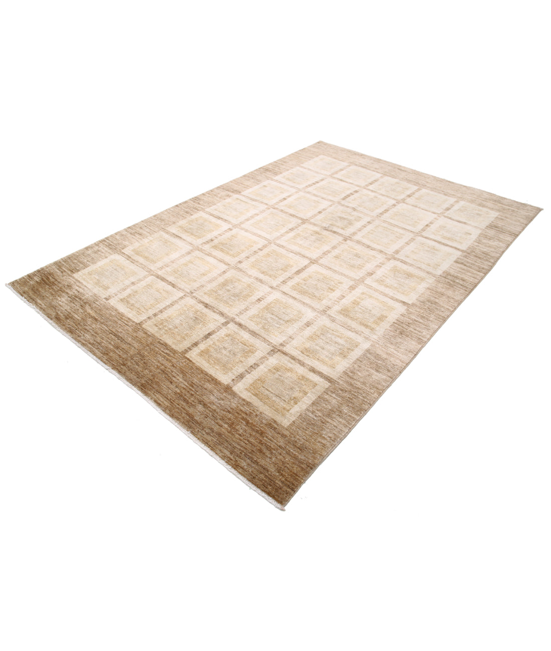 Modcar 5'10'' X 8'7'' Hand-Knotted Wool Rug 5'10'' x 8'7'' (175 X 258) / Multi / N/A