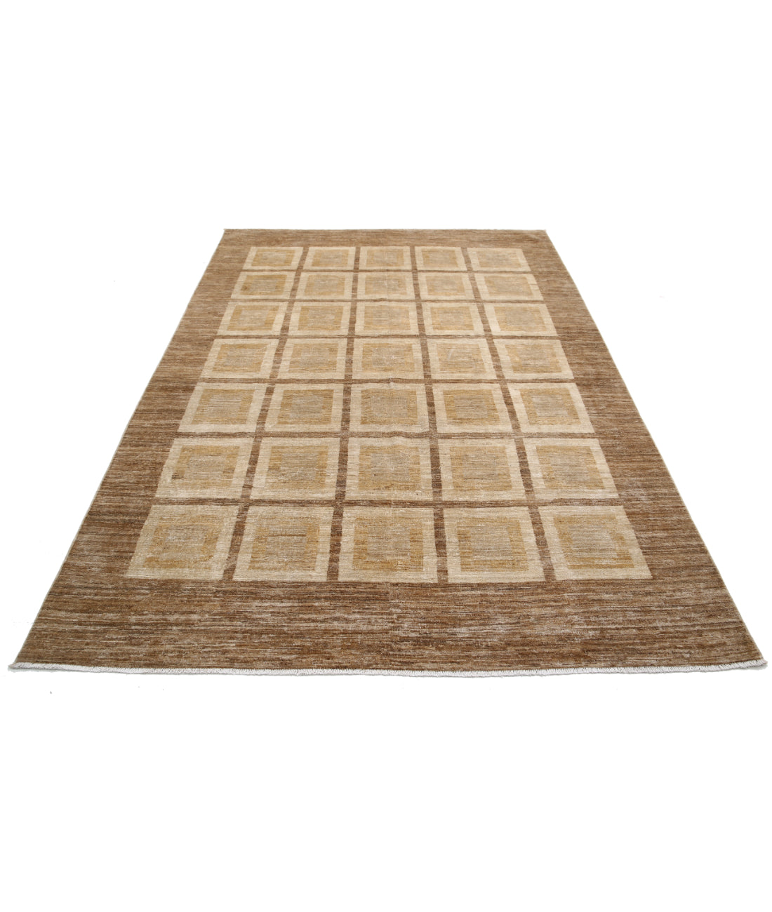 Modcar 5'10'' X 8'7'' Hand-Knotted Wool Rug 5'10'' x 8'7'' (175 X 258) / Multi / N/A