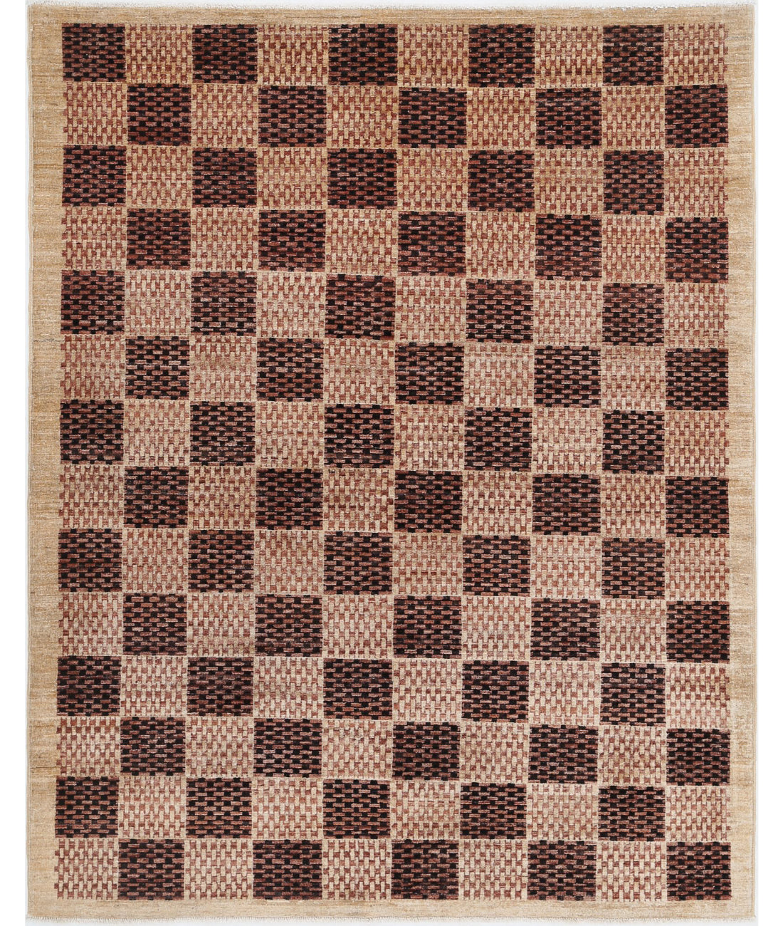 Modcar 5'1'' X 6'6'' Hand-Knotted Wool Rug 5'1'' x 6'6'' (153 X 195) / Multi / N/A