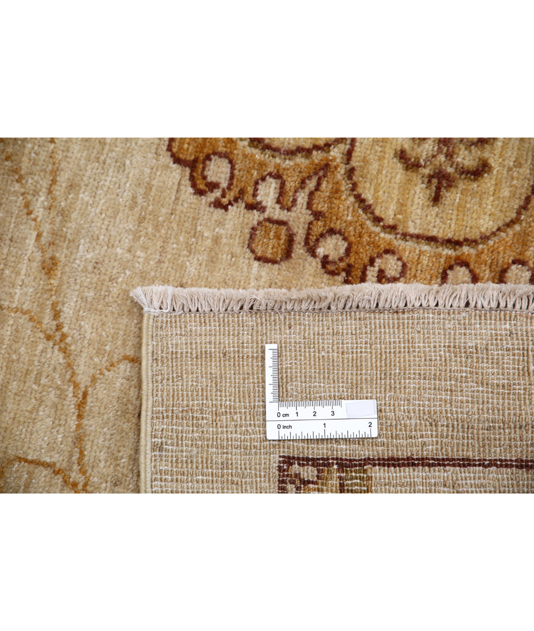 Modcar 6'2'' X 8'2'' Hand-Knotted Wool Rug 6'2'' x 8'2'' (185 X 245) / Beige / N/A