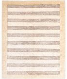 Modcar 6'5'' X 8'2'' Hand-Knotted Wool Rug 6'5'' x 8'2'' (193 X 245) / Beige / N/A