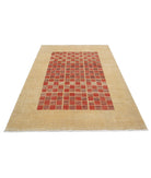 Modcar 5'4'' X 7'2'' Hand-Knotted Wool Rug 5'4'' x 7'2'' (160 X 215) / Multi / N/A