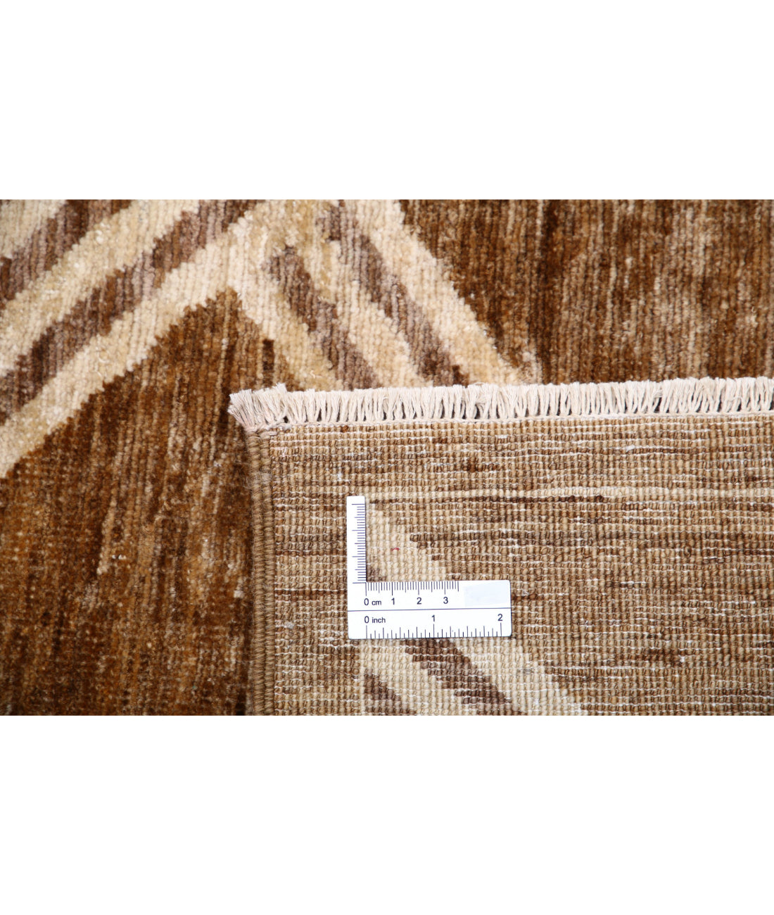 Modcar 6'0'' X 8'2'' Hand-Knotted Wool Rug 6'0'' x 8'2'' (180 X 245) / Beige / N/A