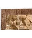 Modcar 5'5'' X 8'7'' Hand-Knotted Wool Rug 5'5'' x 8'7'' (163 X 258) / Beige / N/A