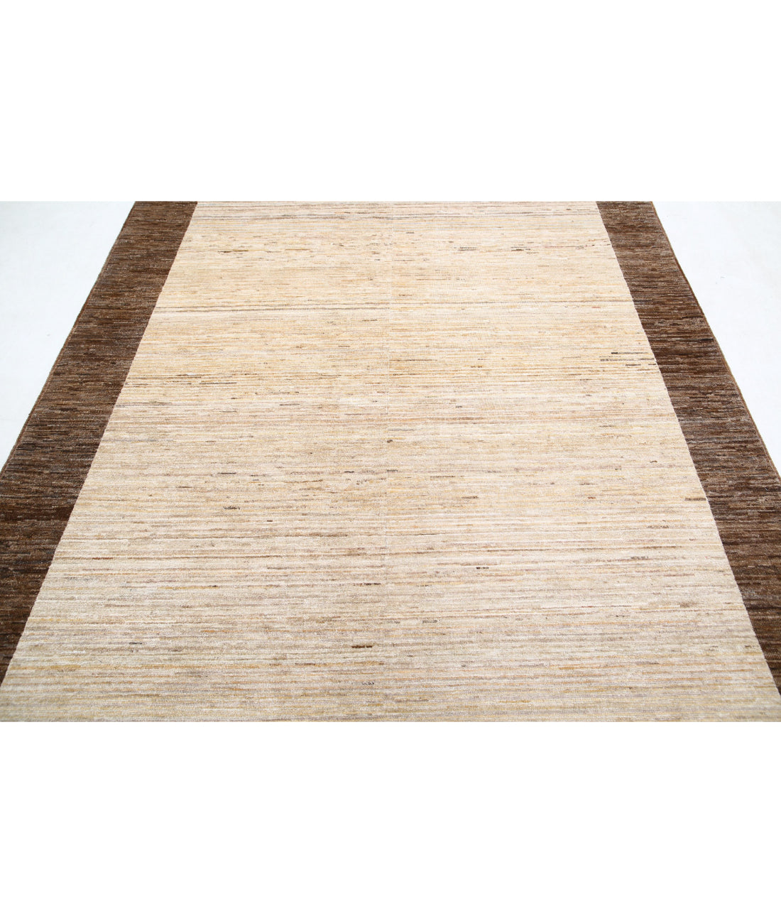 Modcar 6'3'' X 9'3'' Hand-Knotted Wool Rug 6'3'' x 9'3'' (188 X 278) / Multi / N/A