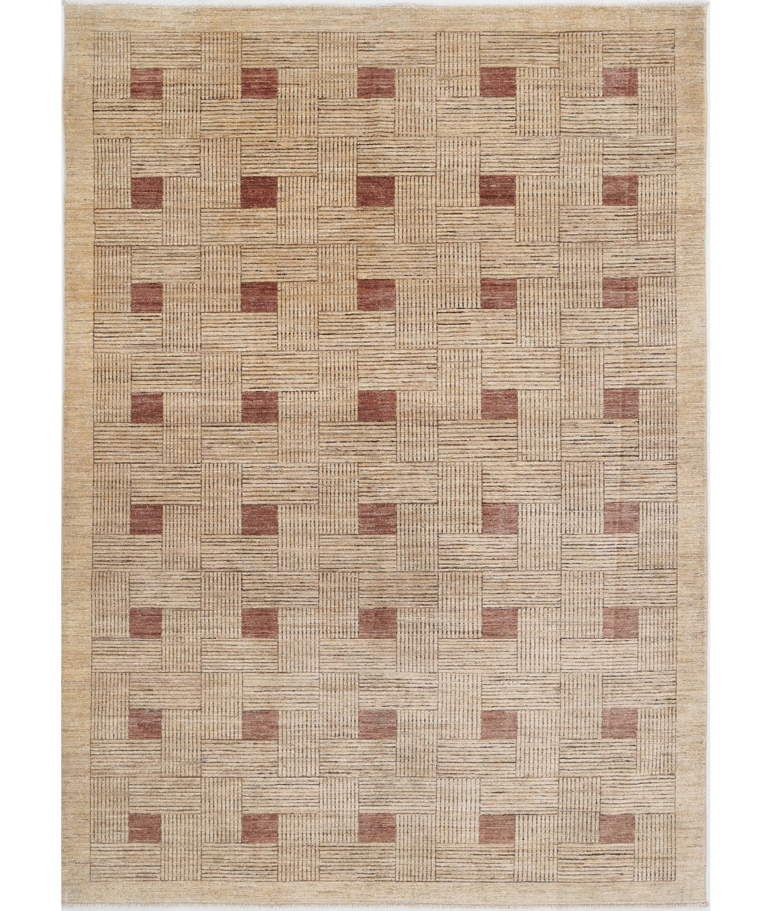 Modcar 5'11'' X 8'5'' Hand-Knotted Wool Rug 5'11'' x 8'5'' (178 X 253) / Multi / N/A