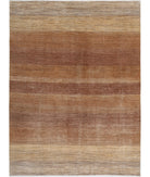 Modcar 6'6'' X 8'9'' Hand-Knotted Wool Rug 6'6'' x 8'9'' (195 X 263) / Beige / N/A