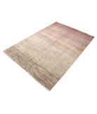 Modcar 4'5'' X 6'6'' Hand-Knotted Wool Rug 4'5'' x 6'6'' (133 X 195) / Beige / N/A