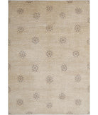 Modcar 6'9'' X 9'5'' Hand-Knotted Wool Rug 6'9'' x 9'5'' (203 X 283) / Beige / N/A