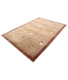 Modcar 5'11'' X 8'9'' Hand-Knotted Wool Rug 5'11'' x 8'9'' (178 X 263) / Beige / N/A