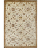 Modcar 6'3'' X 9'1'' Hand-Knotted Wool Rug 6'3'' x 9'1'' (188 X 273) / Beige / N/A