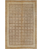 Modcar 5'11'' X 9'3'' Hand-Knotted Wool Rug 5'11'' x 9'3'' (178 X 278) / Beige / N/A