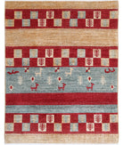 Modcar 4'10'' X 6'4'' Hand-Knotted Wool Rug 4'10'' x 6'4'' (145 X 190) / Multi / N/A