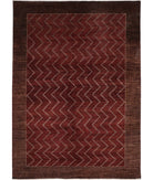 Modcar 6'4'' X 8'10'' Hand-Knotted Wool Rug 6'4'' x 8'10'' (190 X 265) / Multi / N/A