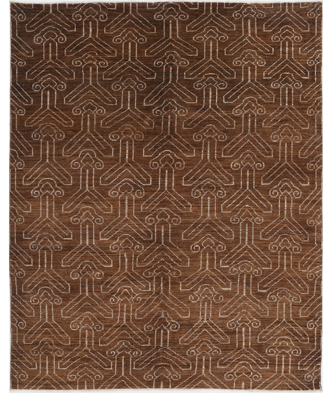 Modcar 6'3'' X 7'9'' Hand-Knotted Wool Rug 6'3'' x 7'9'' (188 X 233) / Multi / N/A