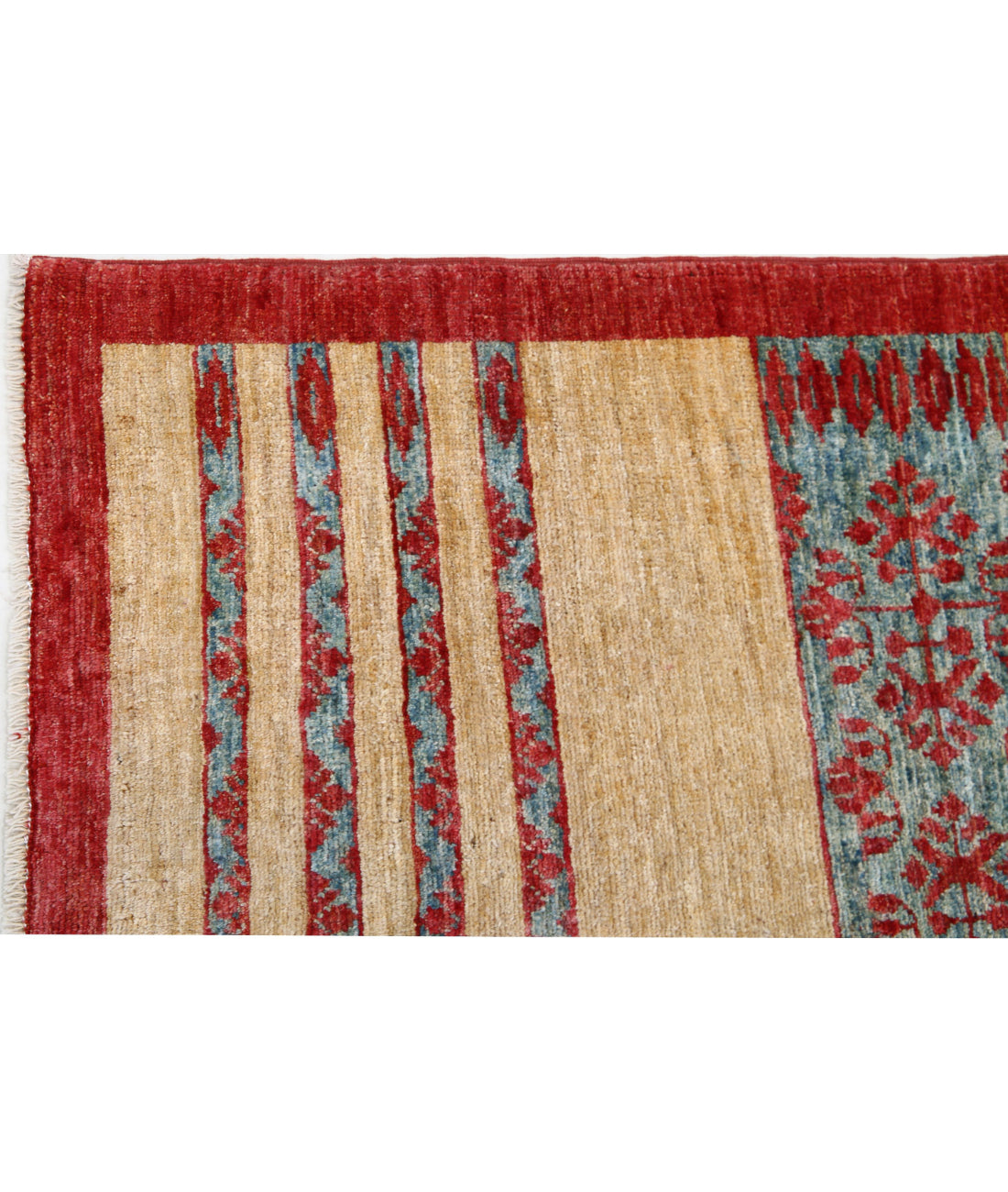 Modcar 4'8'' X 5'11'' Hand-Knotted Wool Rug 4'8'' x 5'11'' (140 X 178) / Multi / N/A