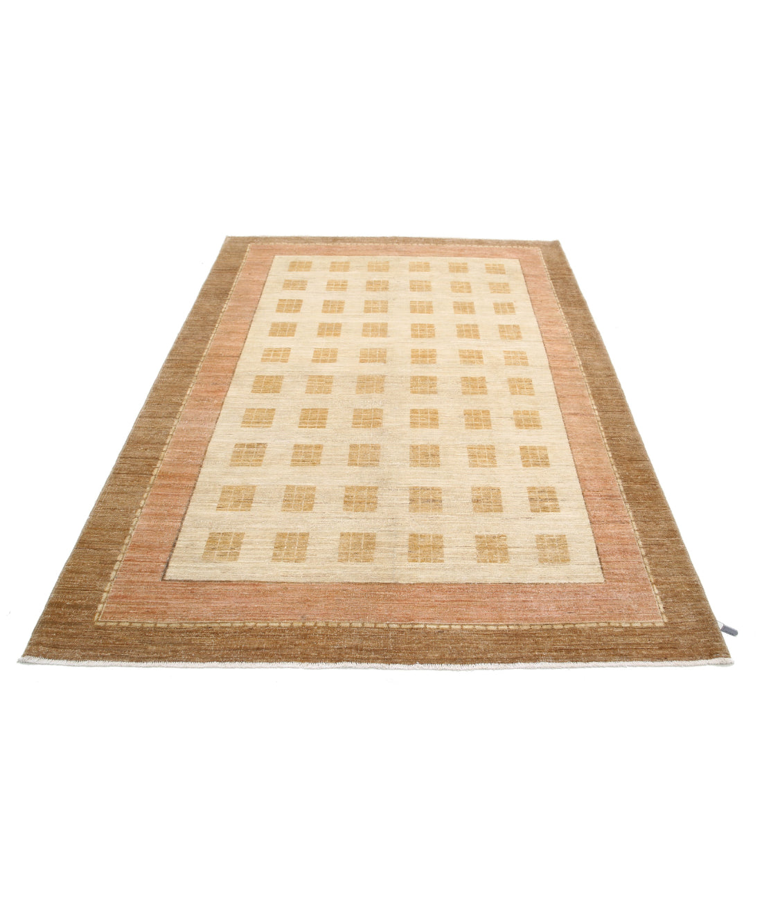 Modcar 5'7'' X 7'5'' Hand-Knotted Wool Rug 5'7'' x 7'5'' (168 X 223) / Multi / N/A