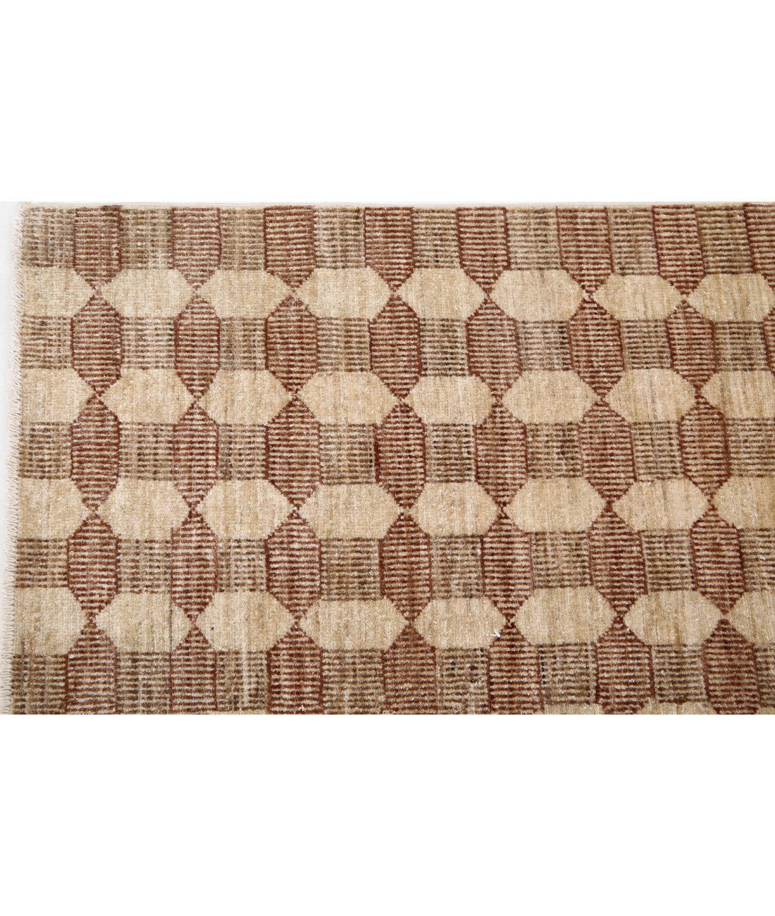 Modcar 4'9'' X 6'1'' Hand-Knotted Wool Rug 4'9'' x 6'1'' (143 X 183) / Multi / N/A